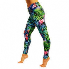 Tikiboo Tropical Flowers Leggings