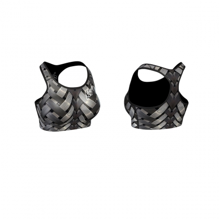 Anarchy Apparel Sports Bra Carbonite