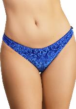 Cleo The Hurricane Bish Royale Scanty Pants - Blue Sapphire