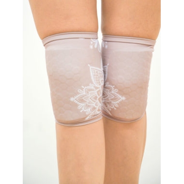 Boomkats Dance Knee Pads - Nude Lace