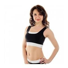 Pole Candy Maria Top - Black/White