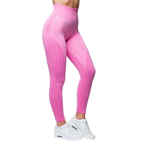 Anarchy Apparel Wabisabi Seamless Leggings - Electric Pink