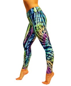 Tikiboo_Leggings-Aqua_Jungle-Side